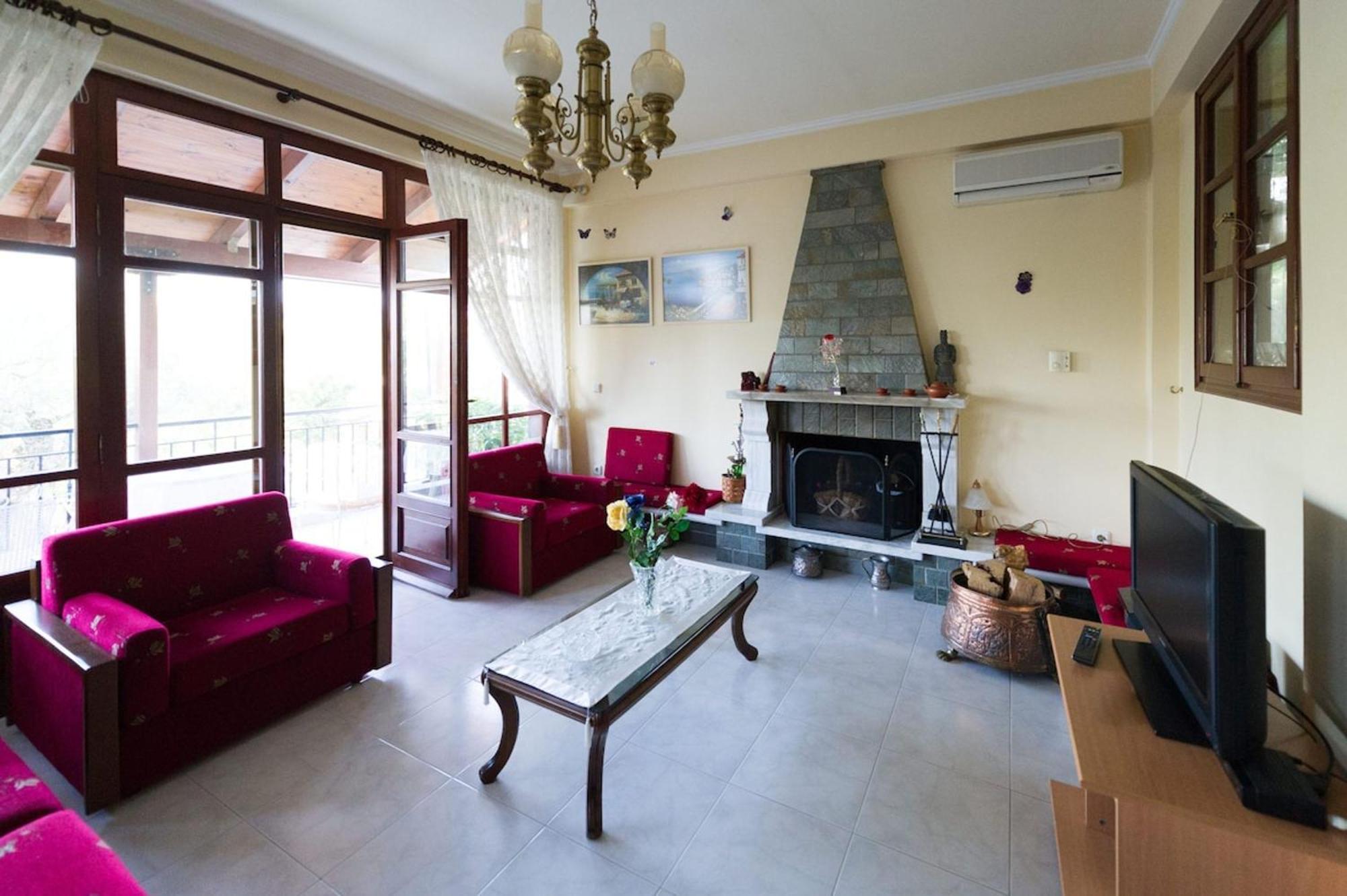 Luxurious Villa Anastasia Zíria Exterior foto